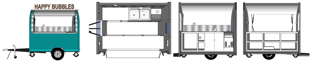 layout design of the trailer